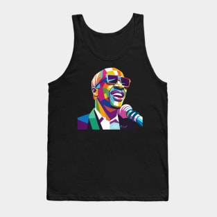 Stevie Wonder WPAP Limit Color Tank Top